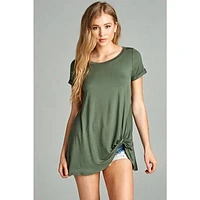 Local Fashion: Olive Twist Tunic EC3921