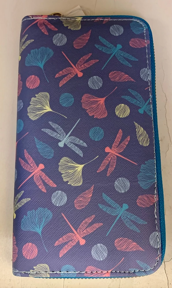 Shop Local Fashion: Unique Dragonfly Blue Wallet