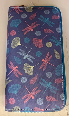 Shop Local Fashion: Unique Dragonfly Blue Wallet