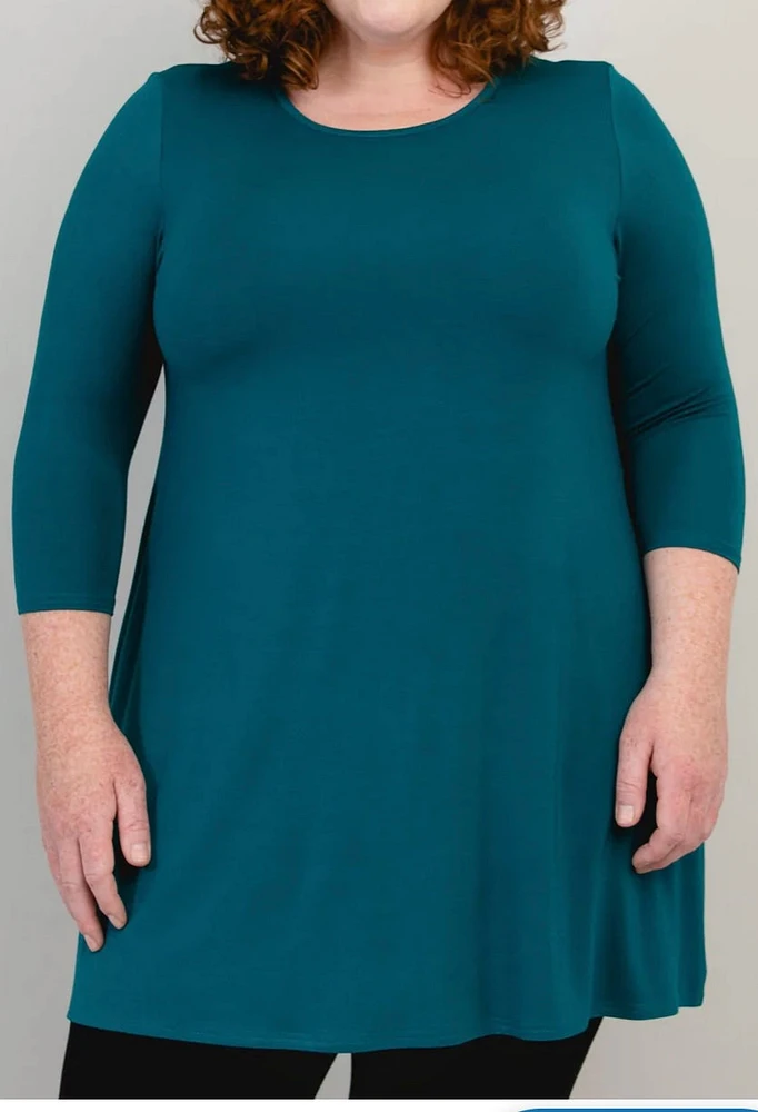 Shop Local: Fashionable Bamboo Tunic - Teal