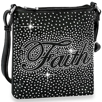 Shop Local Faith Bling Crossbody Purse