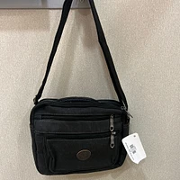 "Shop Local Unique Fashion: Black Canvas Yuzhe Messenger"