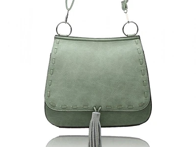 Unique Purse Diva Mint Wilma Purse