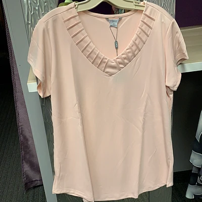 Local Fashion: Blush Pintuck Top