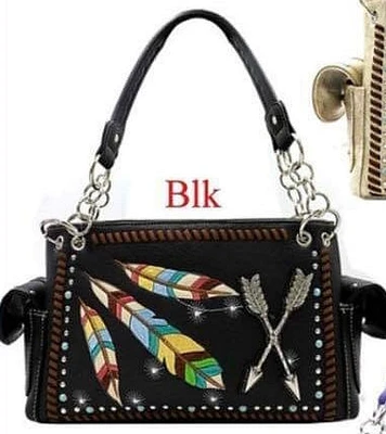 Local Fashion: Black Feathers & Arrows Purse