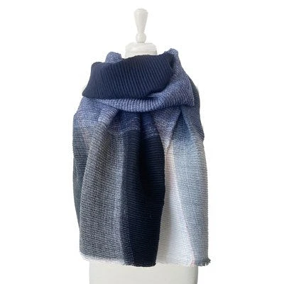 Unique Fashion Blue Scarf - Shop Local