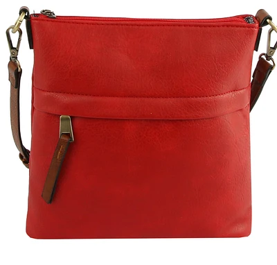 Unique Fashion Crossbody with Brown Strap