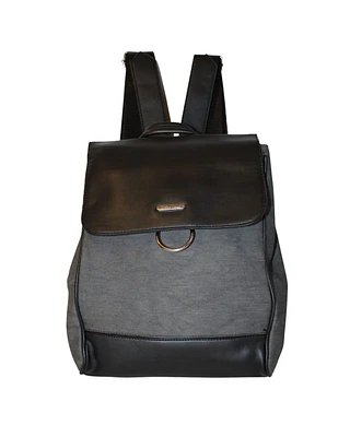 Shop Local Fashion: Unique Black CITY Backpack