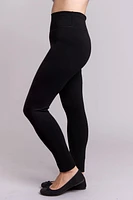 Black Dixie Legging Bamboo Fleece - Shop Local Fashion Unique