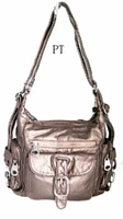 Shop Local Fashion: Pewter 3 in 1 Backpack Purse