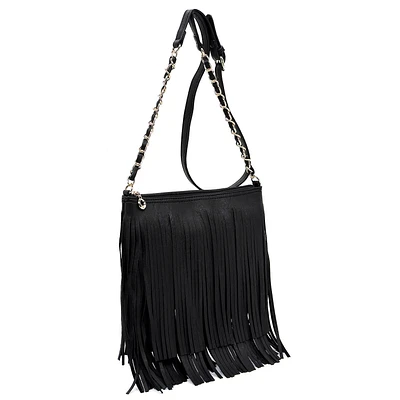 fringe crossbody bag E031