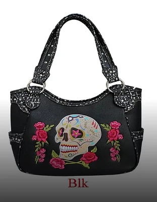 Local Fashion: Black Skull with Roses