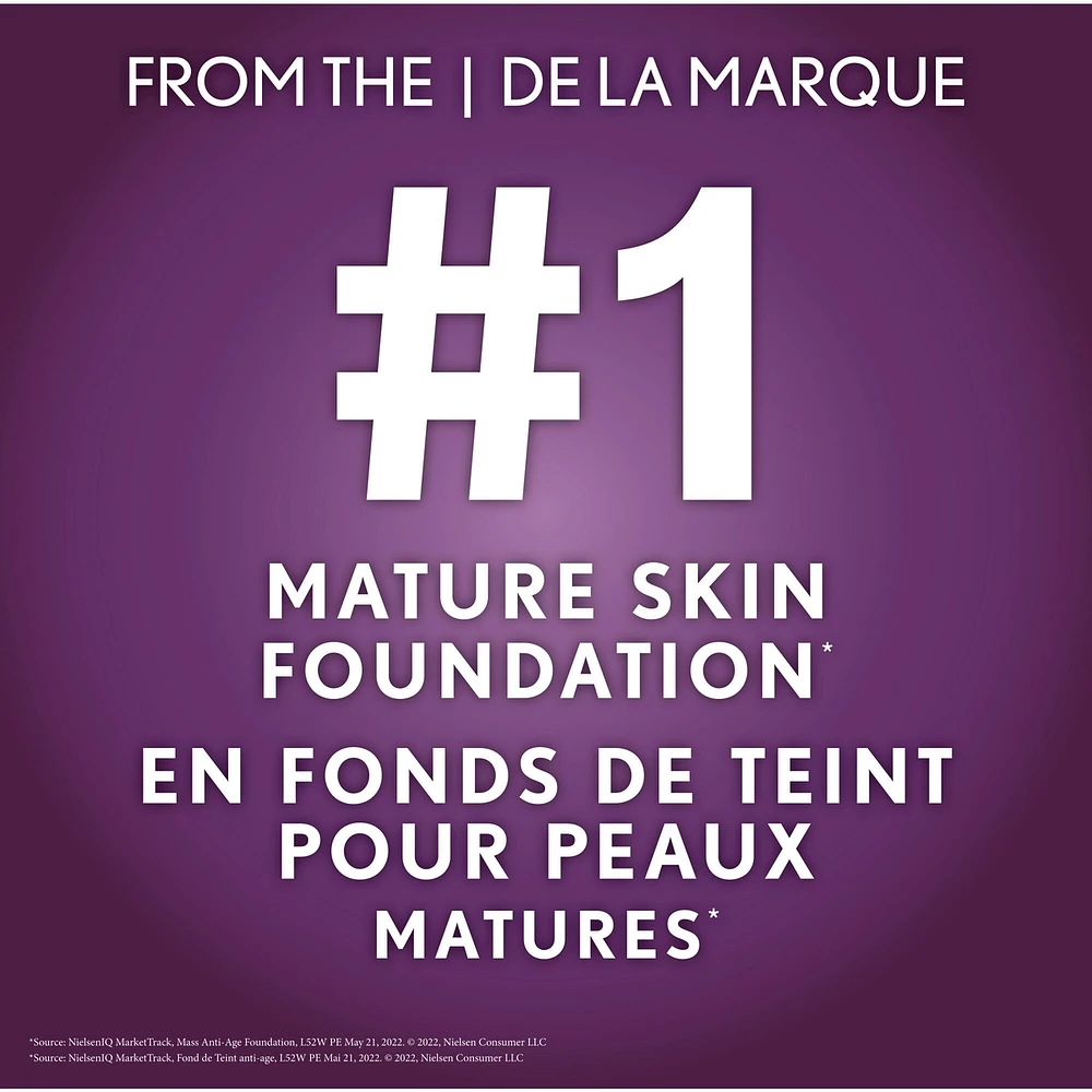 Simply Ageless Instant Wrinkle Defying Foundation With Hyaluronic Complex, Vitamin C, and Niacinamide - Spf 28, 100% Cruelty-Free