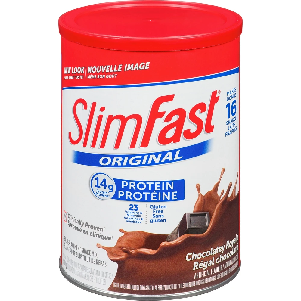 Original Powder Meal Replacement Shake Mix with 14g of Protein Plus 23 Vitamins and Minerals