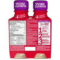 Advanced Ready to Drink Meal Replacement Shakes with 20g of Protein, 1g of sugar, 5g of Fibre Plus 23 Vitamins and Minerals