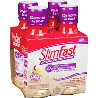 Advanced Ready to Drink Meal Replacement Shakes with 20g of Protein, 1g of sugar, 5g of Fibre Plus 23 Vitamins and Minerals