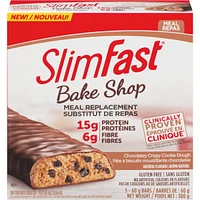 Bake Shop Meal Replacement Bars with 15g Protein and 6g Fibre