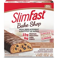 Bake Shop Meal Replacement Bars with 15g Protein and 6g Fibre