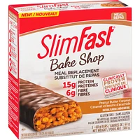 Bake Shop Meal Replacement Bars with 15g Protein and 6g Fibre