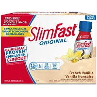 Original Ready to Drink Meal Replacement Shakes with 13g of Protein, 3g of Fibre Plus 23 Vitamins and Minerals