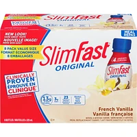 Original Ready to Drink Meal Replacement Shakes with 13g of Protein, 3g of Fibre Plus 23 Vitamins and Minerals