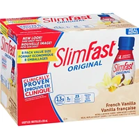 Original Ready to Drink Meal Replacement Shakes with 13g of Protein, 3g of Fibre Plus 23 Vitamins and Minerals