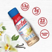 Original Ready to Drink Meal Replacement Shakes with 13g of Protein, 3g of Fibre Plus 23 Vitamins and Minerals