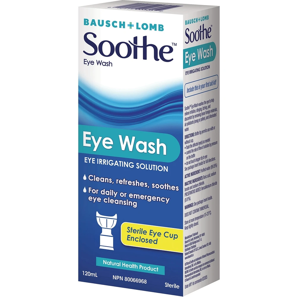 Soothe Eye Wash Eye Irrigating Solution