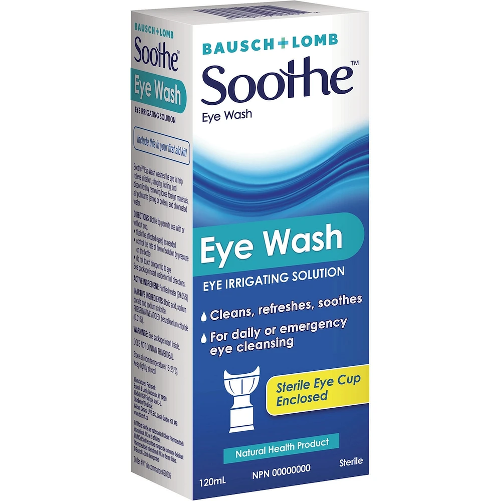Soothe Eye Wash Eye Irrigating Solution