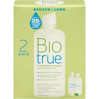 Biotrue Multi-Purpose Solution Twin Pack