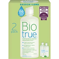 Biotrue Multi-Purpose Solution Twin Pack