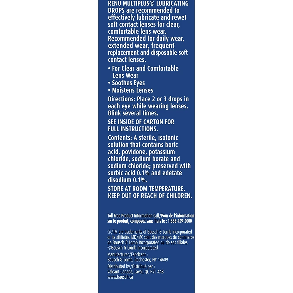 Renu MultiPlus Lubricating Drops