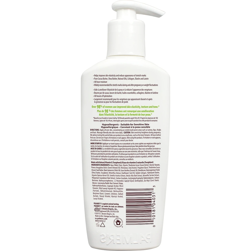 Cocoa Butter Formula® Massage Lotion for Stretch Marks and Pregnancy Skin Care