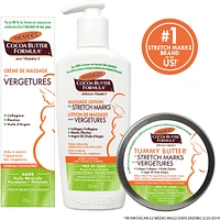 Cocoa Butter Formula® Massage Lotion for Stretch Marks and Pregnancy Skin Care