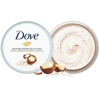 Dove Exfoliating Body Polish Macadamia & Rice Milk 298g