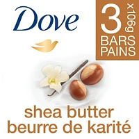 Dove Pampering Beauty Bar for healthy-looking skin Shea Butter and Warm Vanilla 106 g 3 count