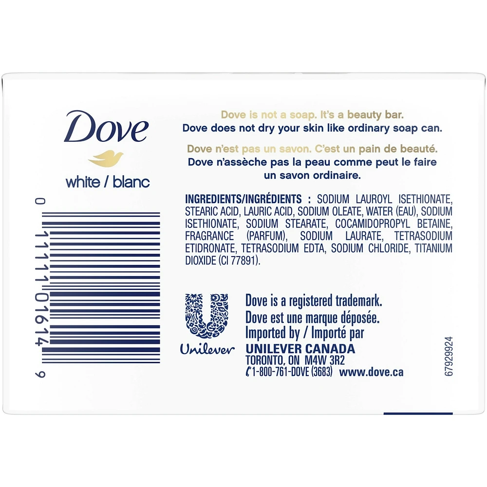 Dove Beauty Bar for healthy-looking skin White 106 g count