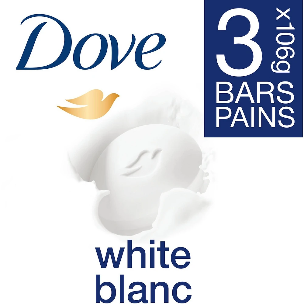 Dove Beauty Bar for healthy-looking skin White 106 g count