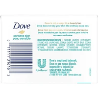 Dove Beauty Bar for sensitive skin care Sensitive Skin 106 g count