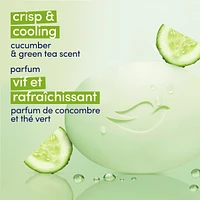 Pain de Beauté soin cutané pour une peau plus douce concombre et thé vert plus hydratant qu'un savon 6 unités