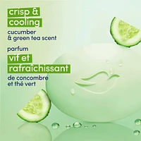 Skin Care Beauty Bar For Softer Skin Cucumber and Green Tea More Moisturizing Than Bar Soap 6 count