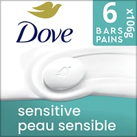Dove Beauty Bar for Sensitive Skin Care 106 g 6 count