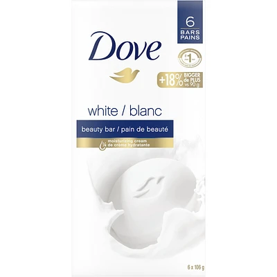 DOVE BAR 6X106G WHITE