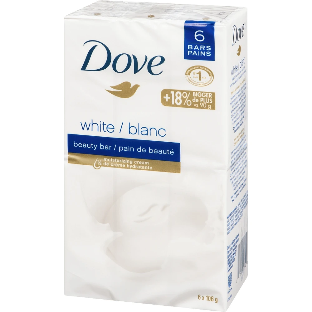 DOVE BAR 6X106G WHITE