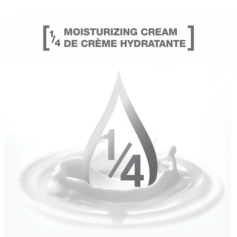 Dove Men+Care Deep Clean Hand & Body & Face & Exfoliation Bar Soap with purifying grains for healthy-looking and strong skin with ¼ moisturizing cream 106 g Pack of 6