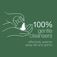 Aloe & Eucalyptus Foaming Hand Wash protects skin from dryness, nourishes skin 10 layers deep