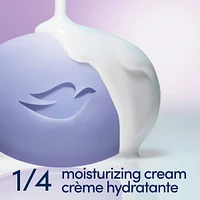 Beauty Bar Gentle Cleanser Moisturizes To Calm Skin Anti-Stress Cream Bar Gentle Bar Soap Cleanser Made With 1/4 Moisturizing Cream