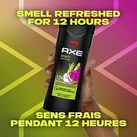 Infinite Body Wash for long-lasting freshness Grapefruit & Patchouli men's body wash with 100% plant-based moisturizers