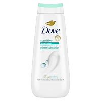 Dove Sensitive Skin Body Wash for renewed, healthy-looking skin Hypoallergenic gentle body cleanser nourishes your skin 325 ml