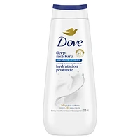 Deep Moisture Body Wash for nourishing the driest skin gentle body cleanser that deeply moisturizes the skin